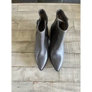 Linea Paolo  Baddie Gray Boots Size 6